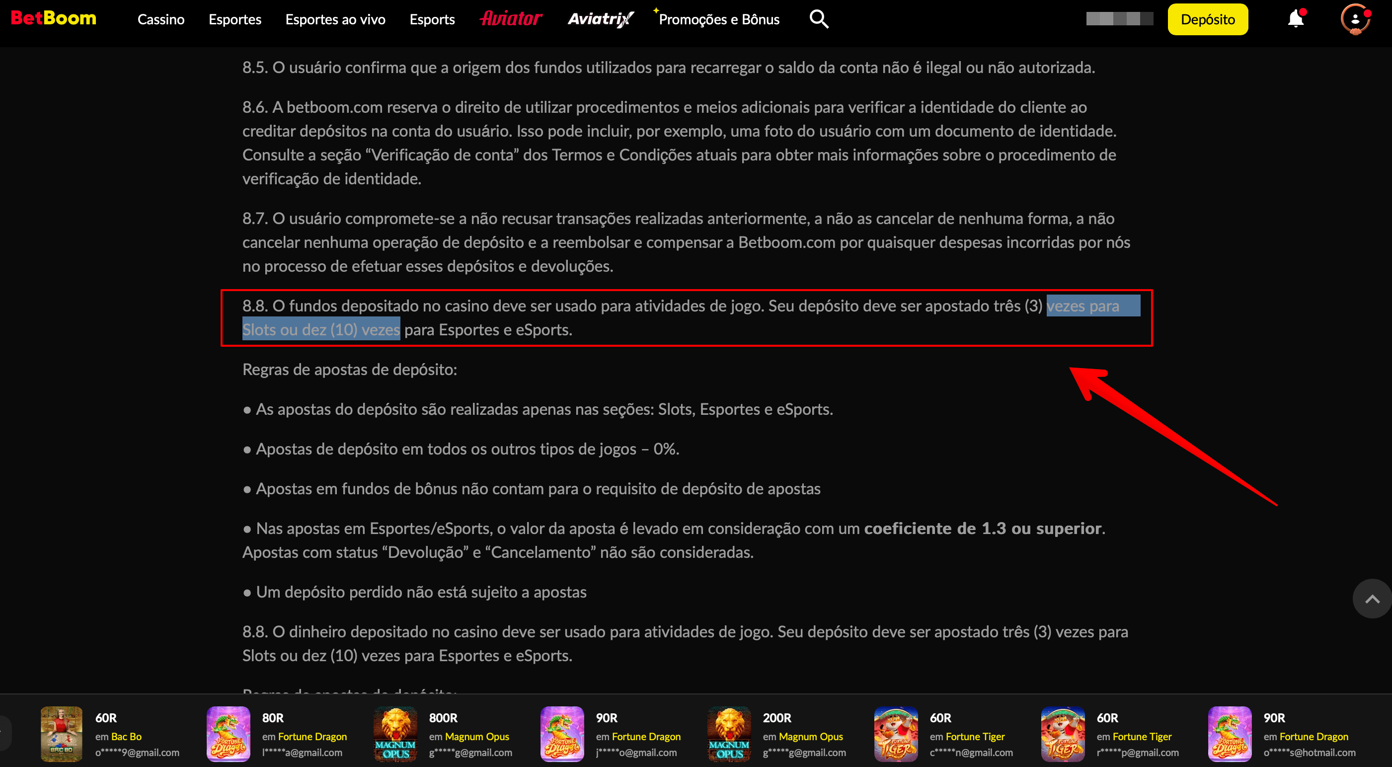 timbet cassino
